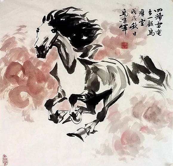 脉幽香留天地,画到无求品自高 ---品马建军花鸟画