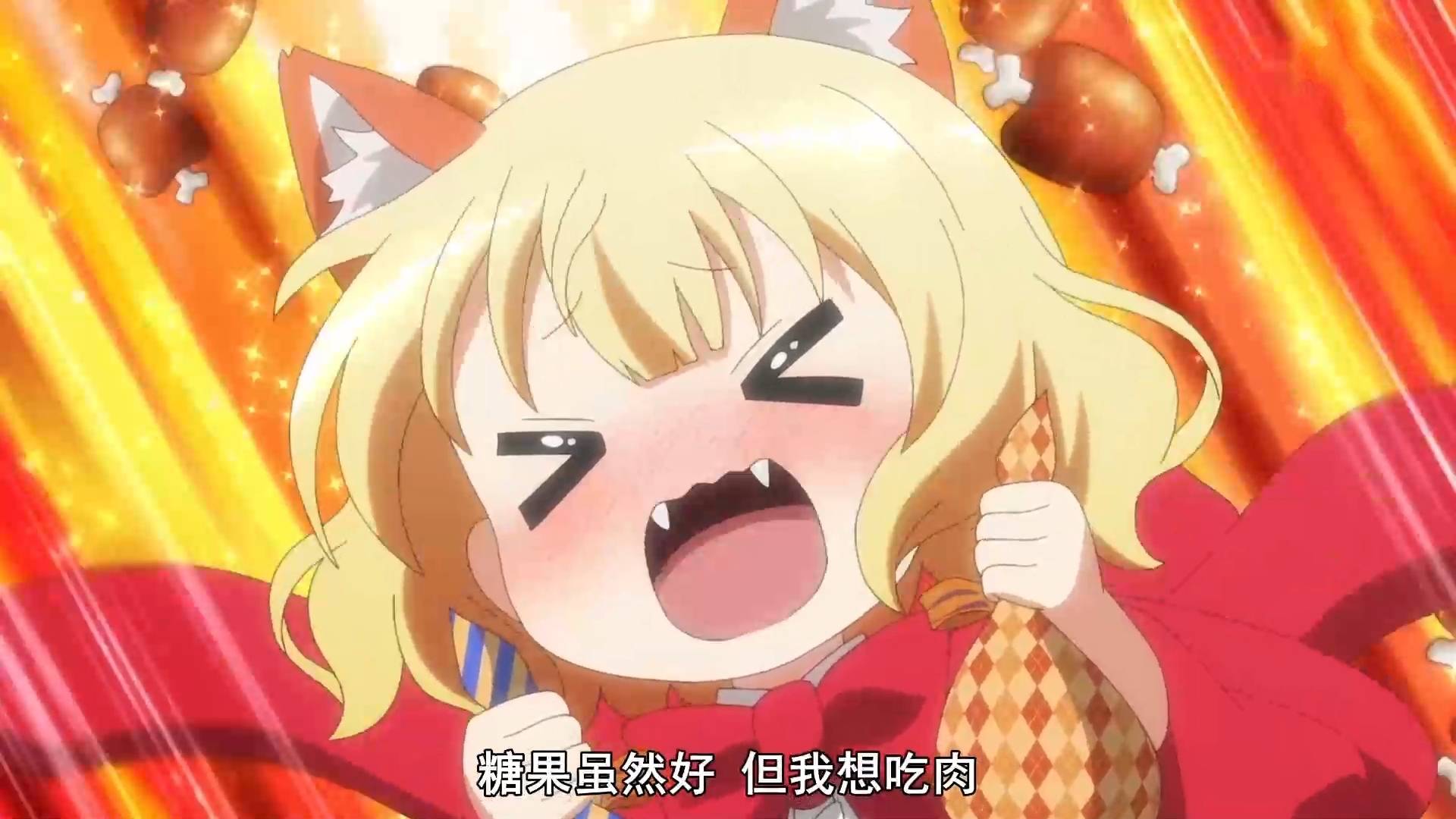 原创点兔也过万圣节,纱路化身为小红帽,千夜打扮中二十足