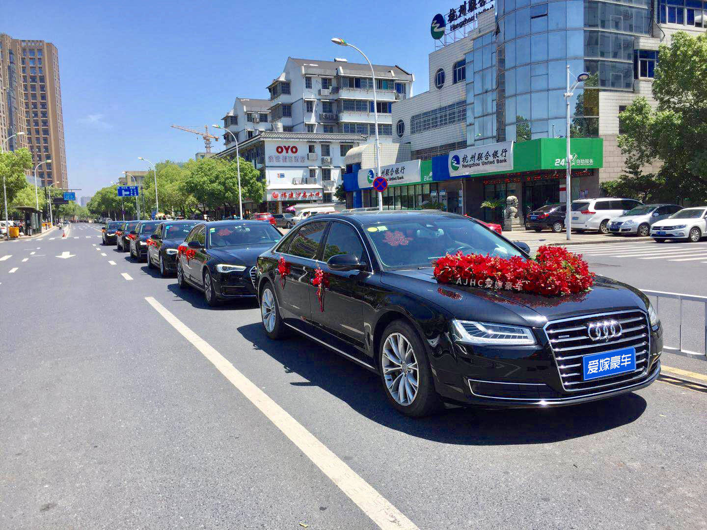 结婚婚车推荐奥迪a8l是常用婚礼车型吗