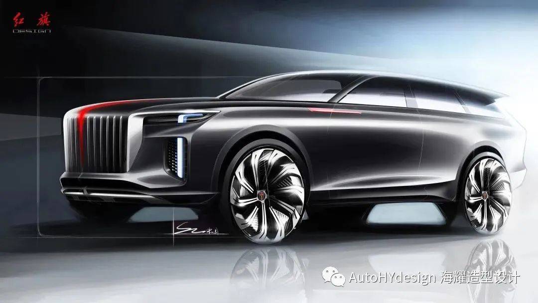 中国车之美丨带您走近红旗e-hs9设计团队!