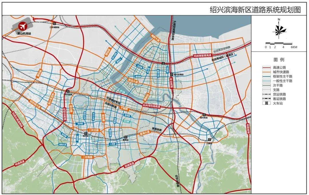 绍兴滨富路规划图图片