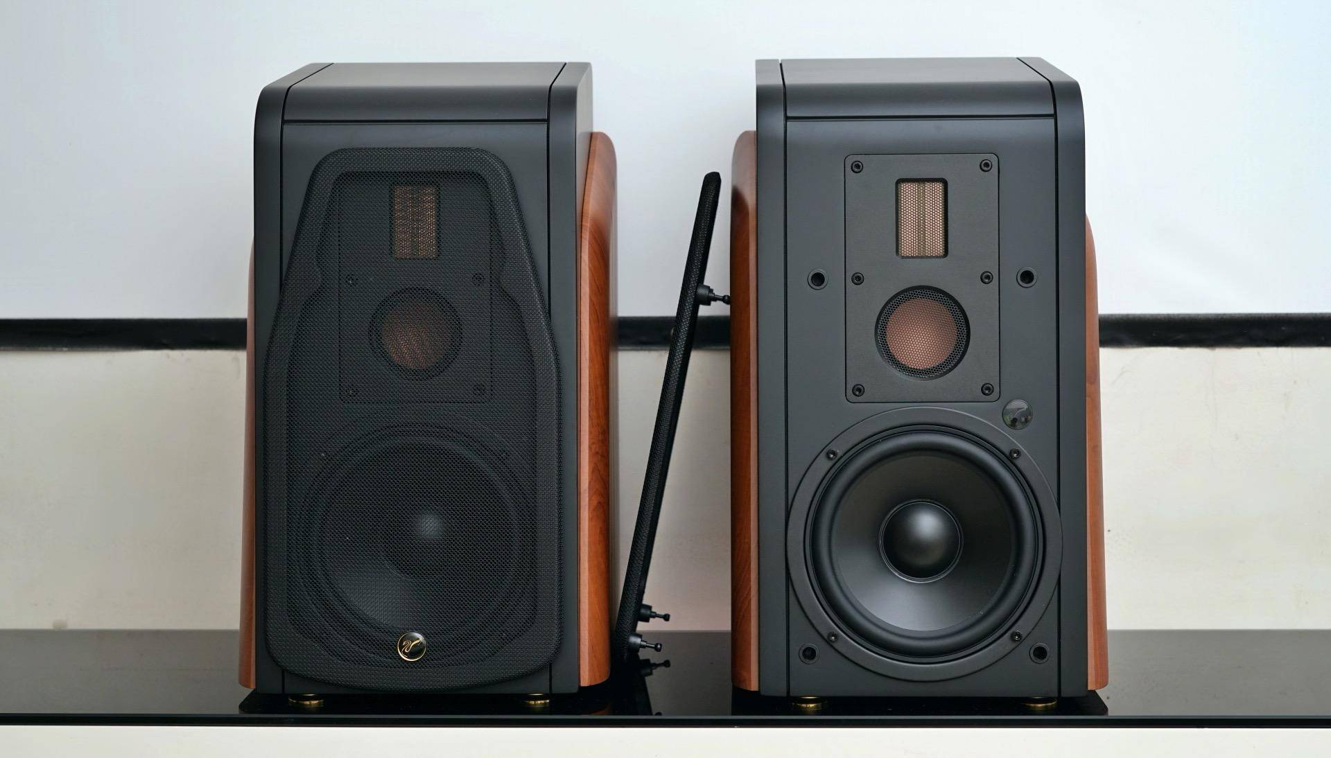 坚挺的三分频音质没失望惠威m300mkii有源hifi无线音箱