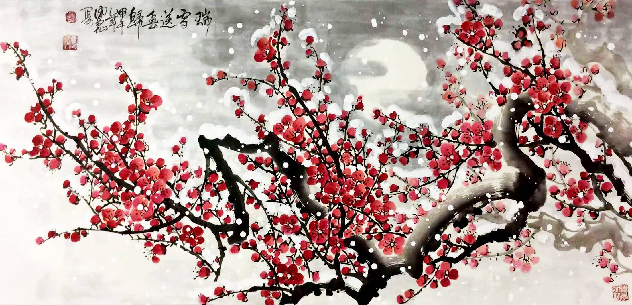 刘凤仙创作,师古而不泥古,继承不照搬,而是紧紧抓住自然界动植 物与