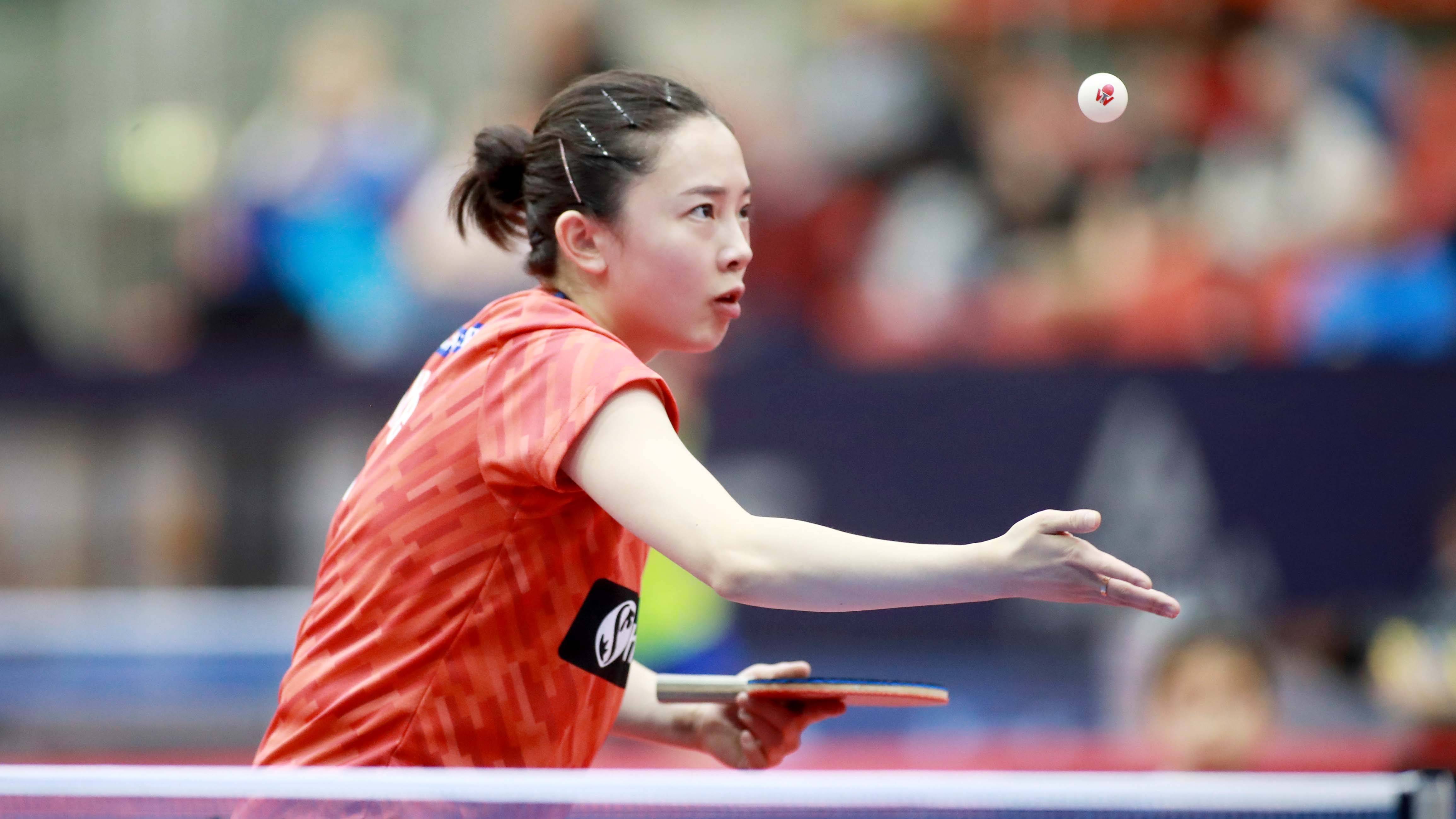 国乒巨星打疯了,女版张本智和崩盘,单局2-11,刘国梁见证_王艺迪