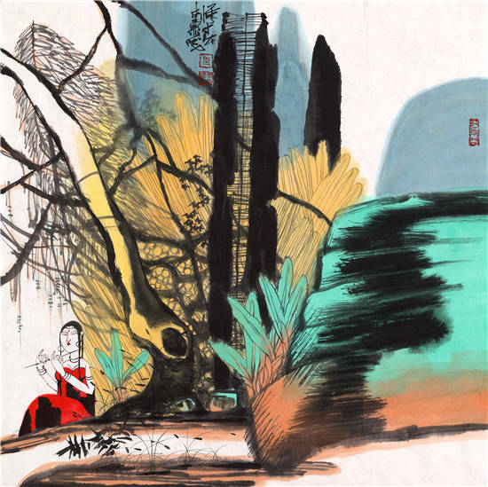 李鼎成情满福莱山当代中国画名家邀请展