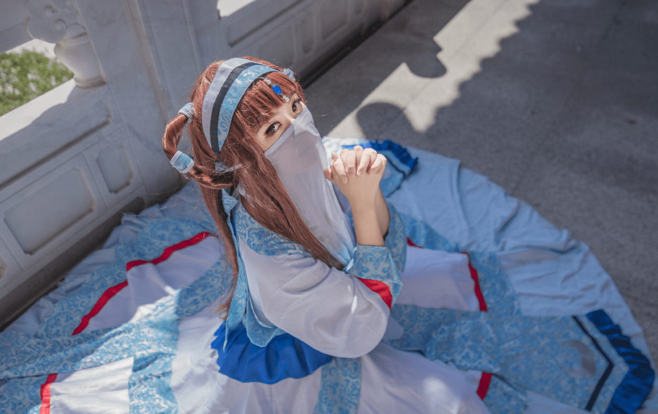 cos秦时明月神还原晓梦气质不输动漫蓉姑娘醒来后变漂亮了