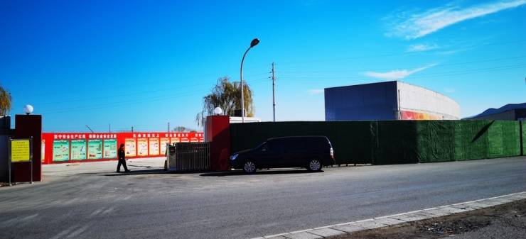 图13 地铁北安河车辆基地西侧的咽喉区(原生猪爸爸摄于2020年11月20