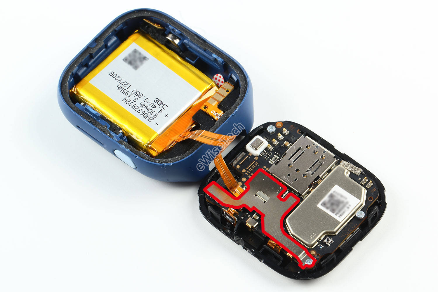 小米米兔手表4c拆解再现纯国产儿童手表紫光展锐蓄势待发