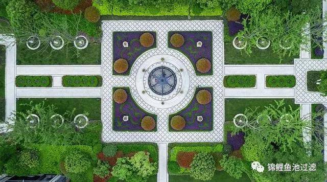 景观设计中的对称美 | 杭州融创河滨之城(二期)