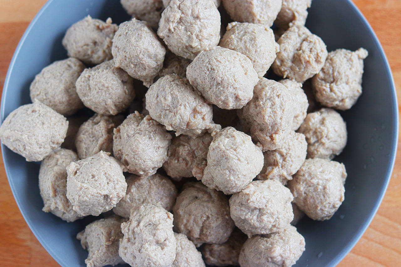 原创番茄牛肉丸补气开胃特下饭一次做一大碗不够吃孩子吵着要