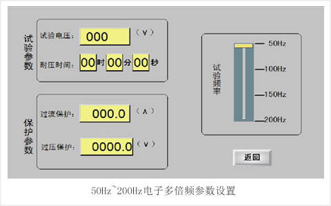 进行|多倍频感应耐压发生器