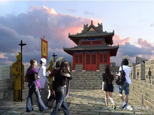 重磅再现邓州古韵邓州古城墙修复启动效果图曝光