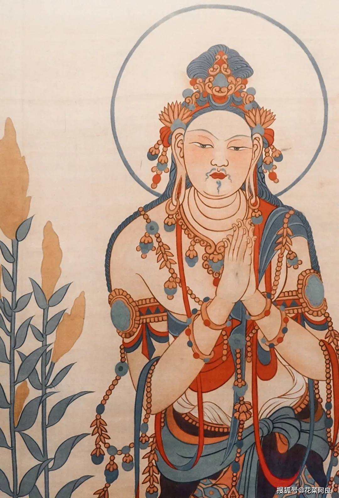 四川博物院,观国画大师张大千敦煌壁画,品藏传佛教之精彩!