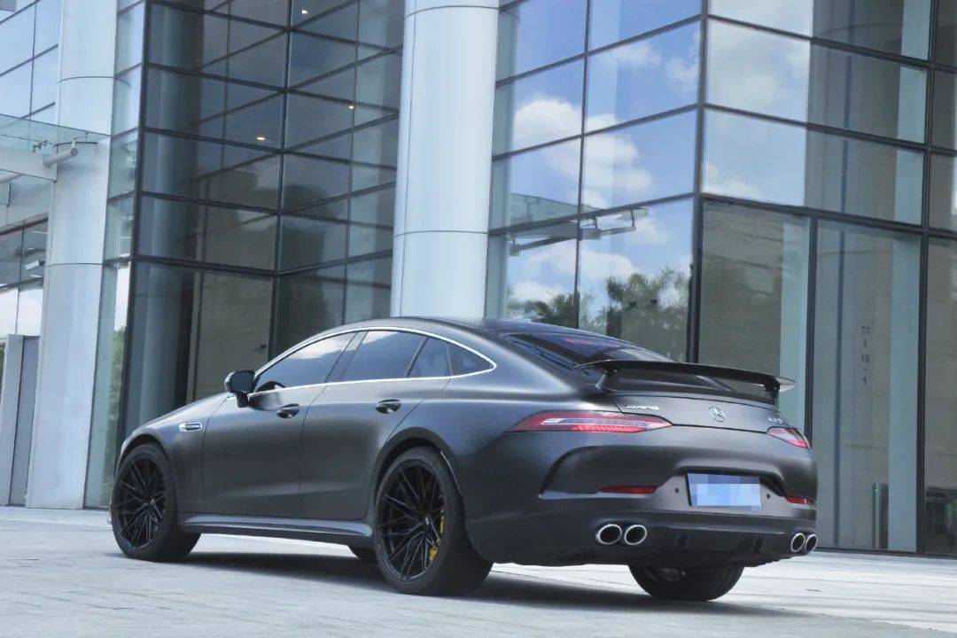 elit轮毂改装奔驰amggt50行走的西装暴徒