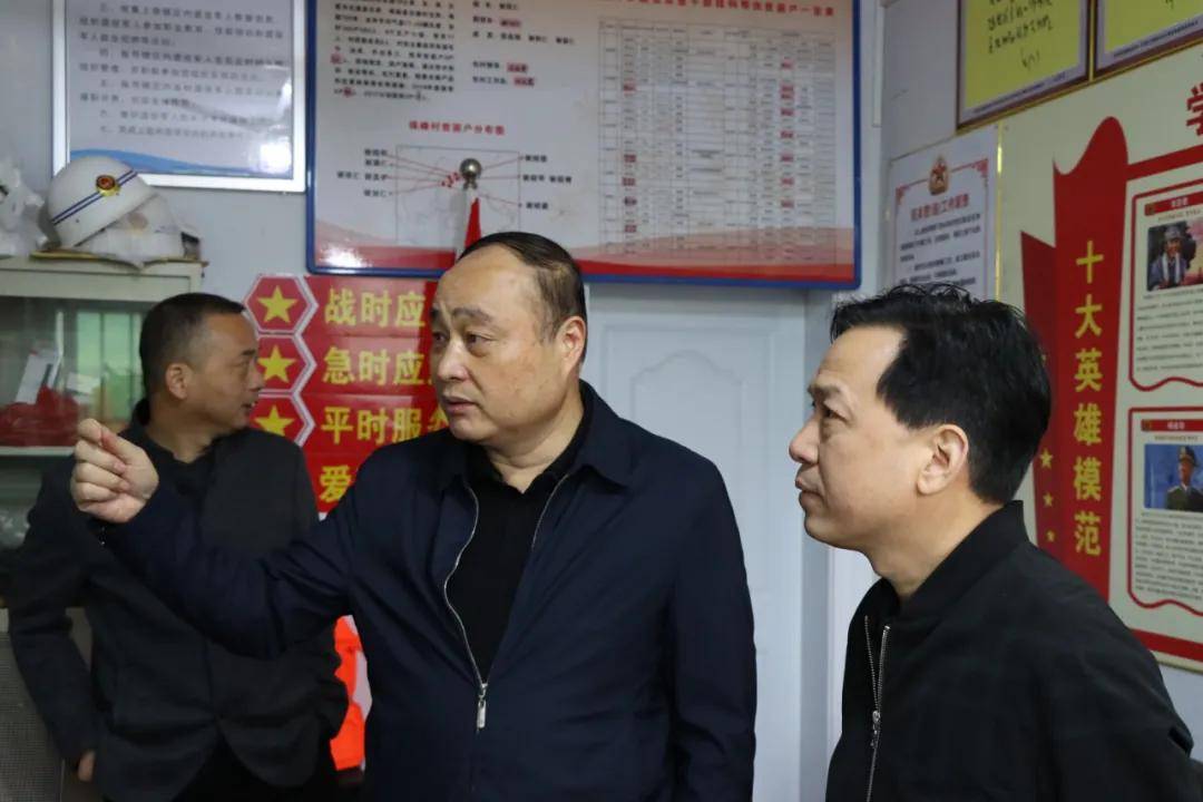 张则铭一行先后来到永泰县盖洋乡退役军人服务站,盖