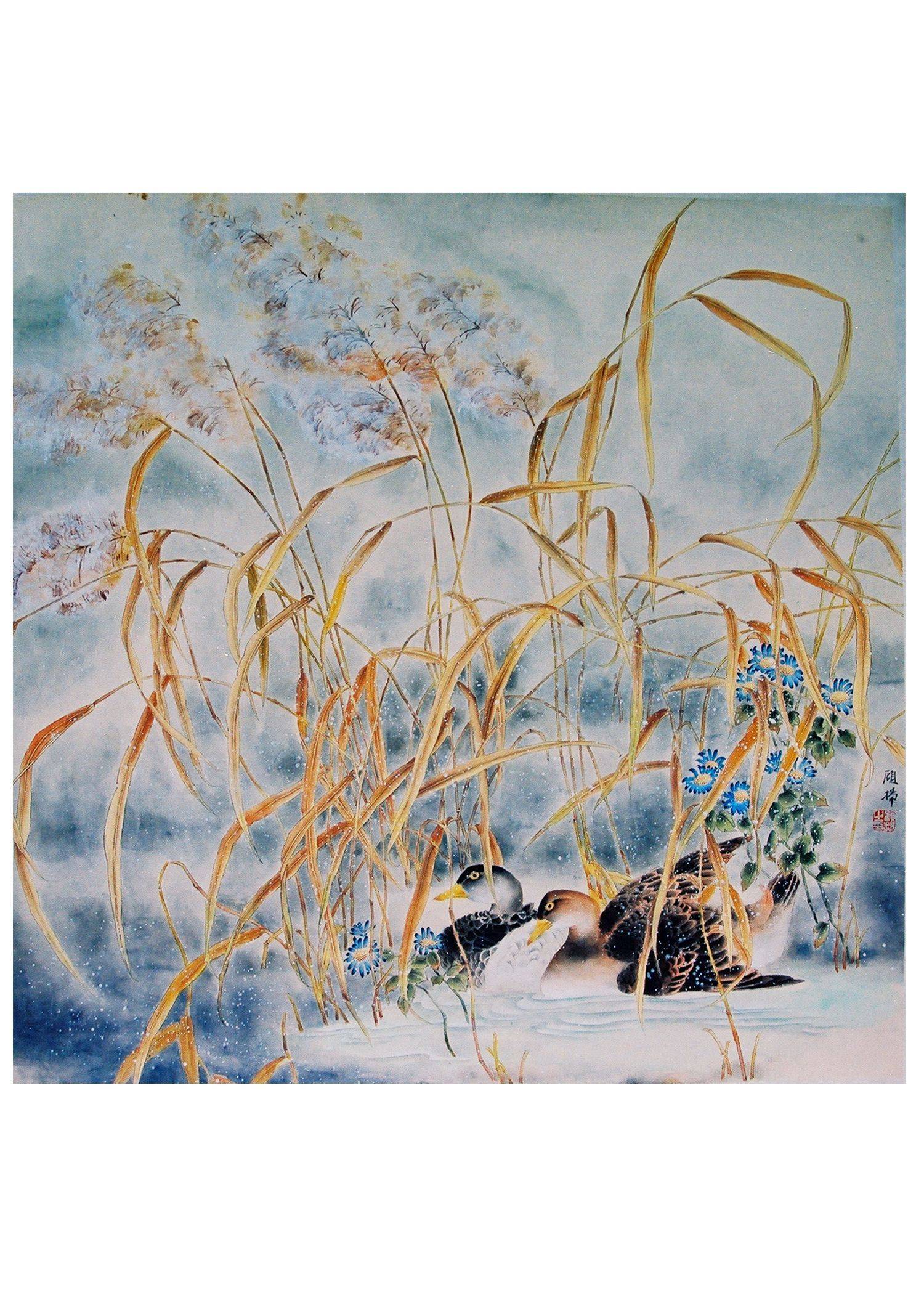 著名画家---顾扬作品赏析