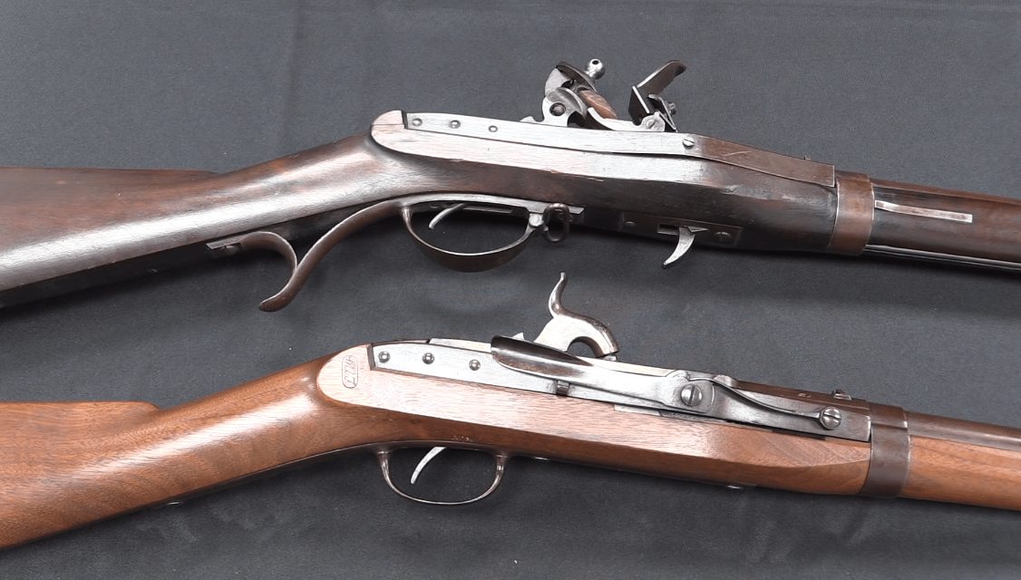 19世纪早期的后膛步枪本身没啥名气但开启了批量生产工业时代