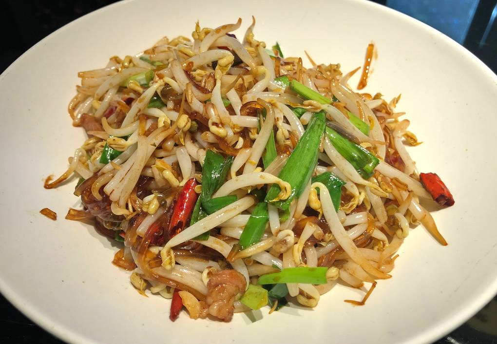 4,家常菜笨豆芽.