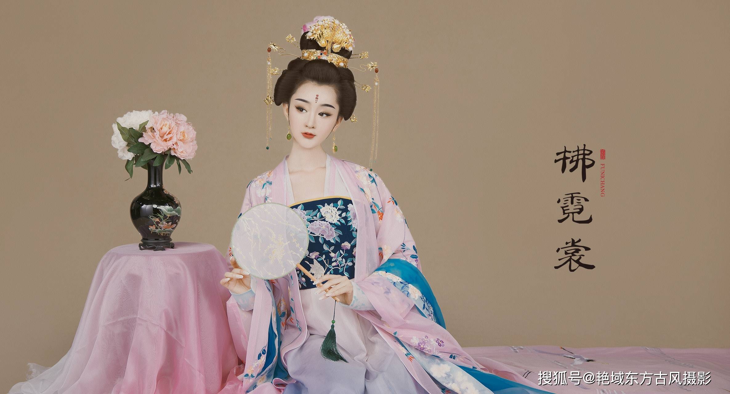 最美不过盛唐景,肤若凝雪的富丽佳人