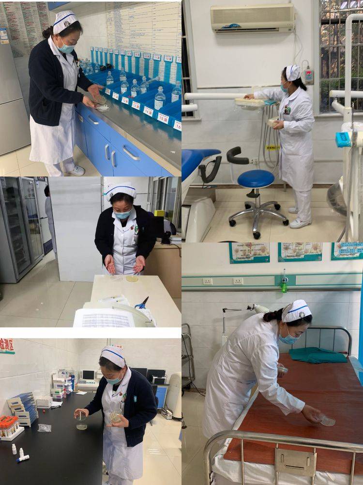 莲湖区环城西路社区卫生服务中心开展院感监测采样工作