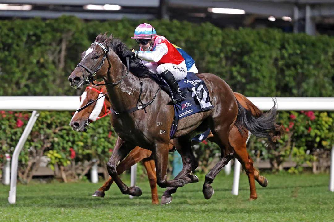 紅朗姆馬糧杜苑欣創造歷史成首位贏得香港國際騎師錦標賽其中一關的女