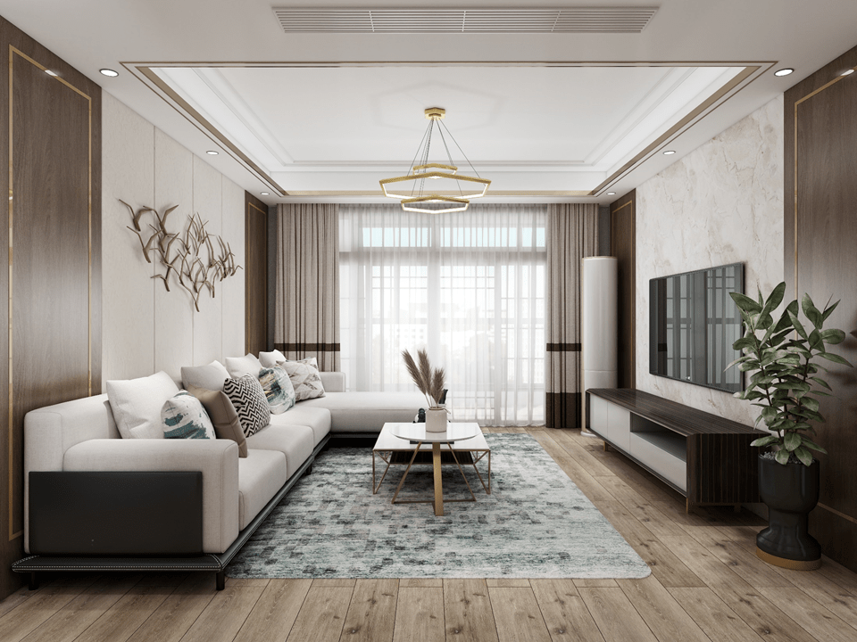 杭州全屋案例 | 不到10万元装修的儒雅新中式风格,入户即是诗情画意!