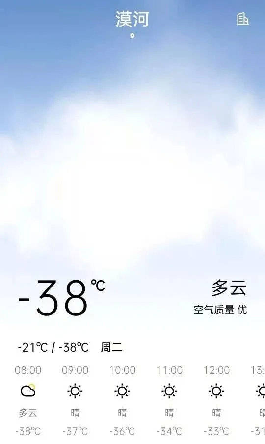 零下38度的漠河他们是极寒天气里的一团火