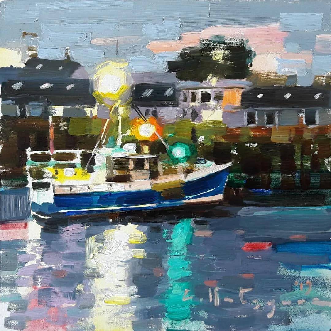 来学学!校尉美术带您欣赏饱和度满满的绘画作品