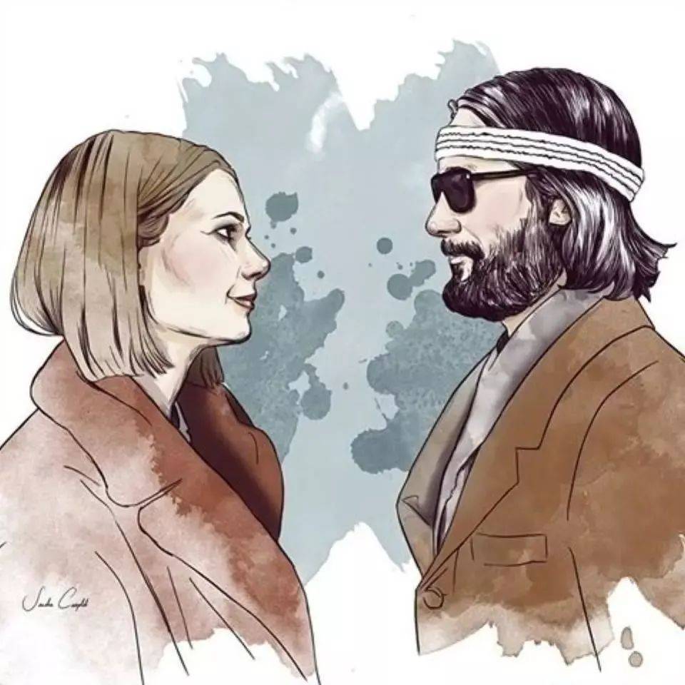 【插画欣赏】每一幅画都表现出了人物浓烈的感情