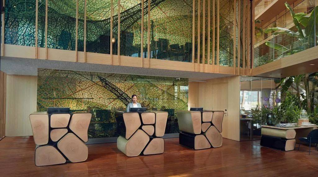 酒店里的生态景观