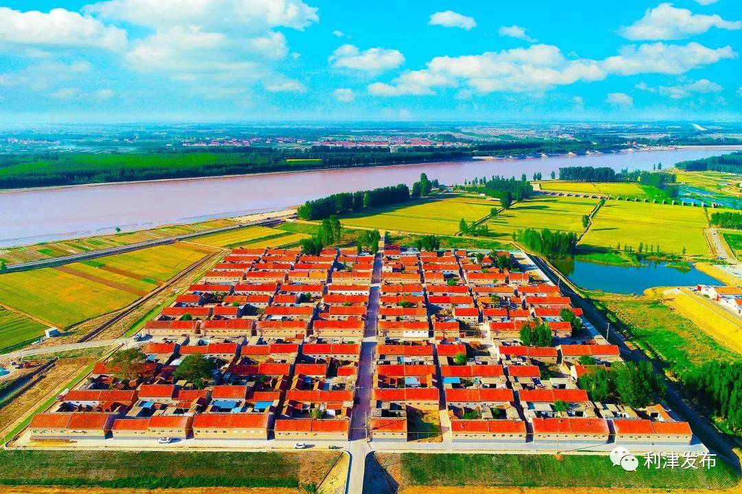 开局领跑圆满收官我县黄河滩区旧村台改造提升工程全面完工