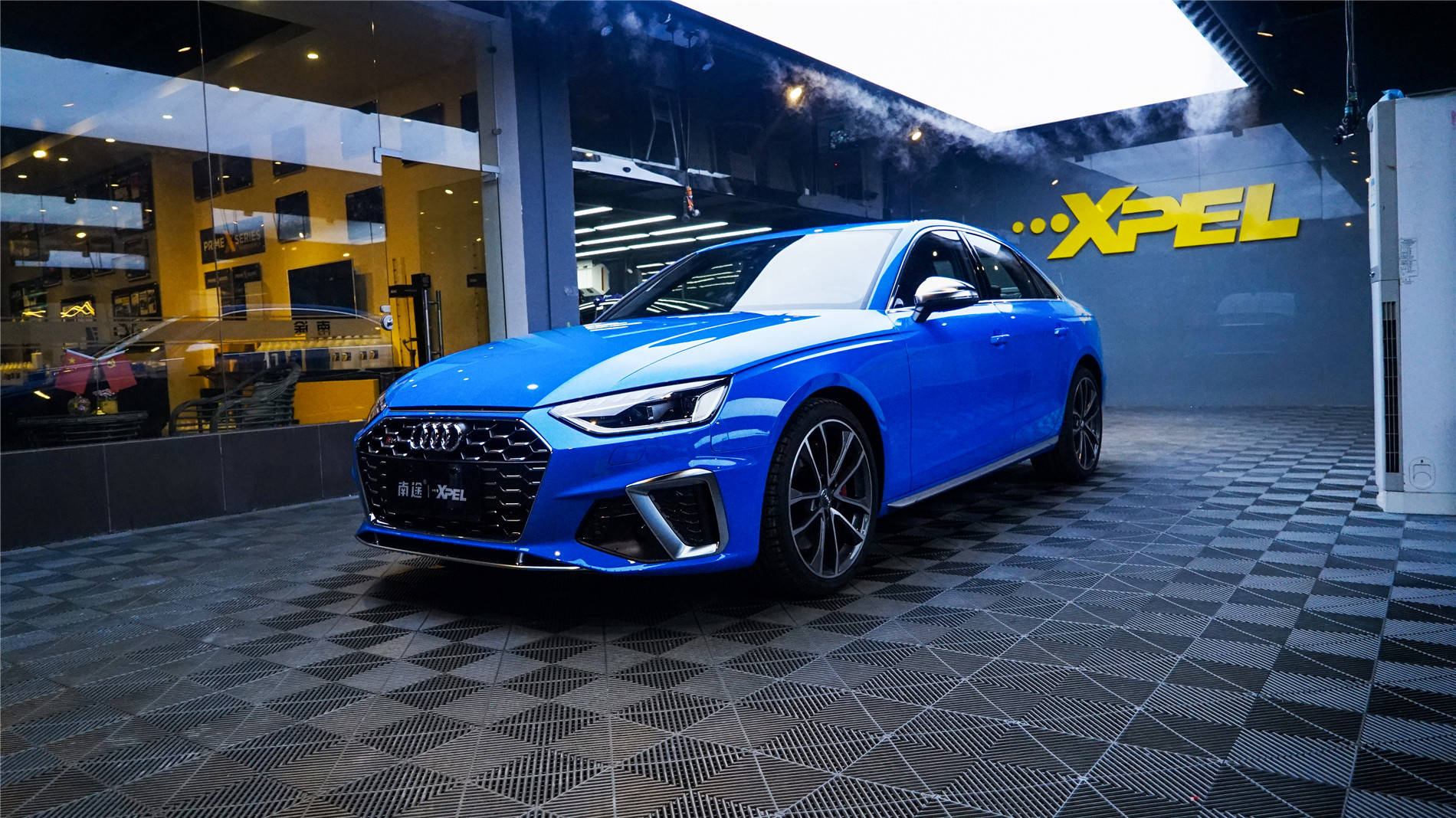 奥迪s4 施工xpel隐形车衣 案例分享