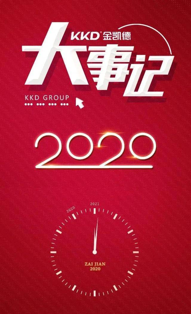 金凱德:【2020大事記】這一年,我