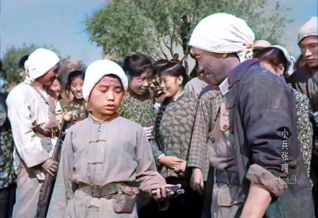 57年后黑白片小兵张嘎出现彩色版50张高清剧照5分钟