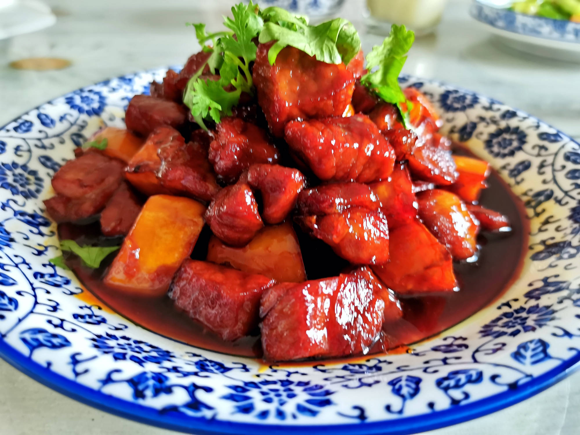 第二道: 红薯烧肉