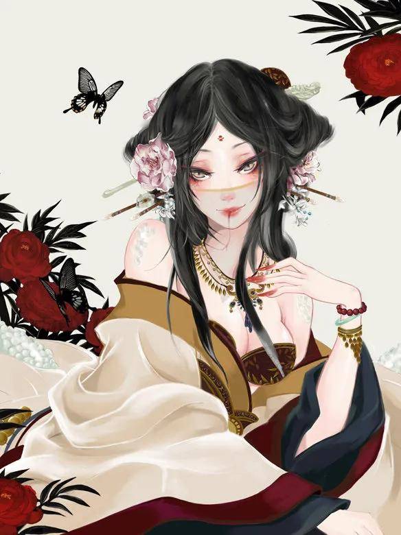 板绘|古风人物系列 by.饼子会飞