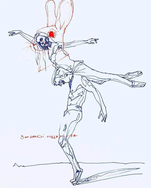 建议收藏校尉美术带您欣赏充满动感的人体素描