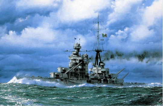 原创近视的罗马重甲武士—意大利扎拉级重巡洋舰