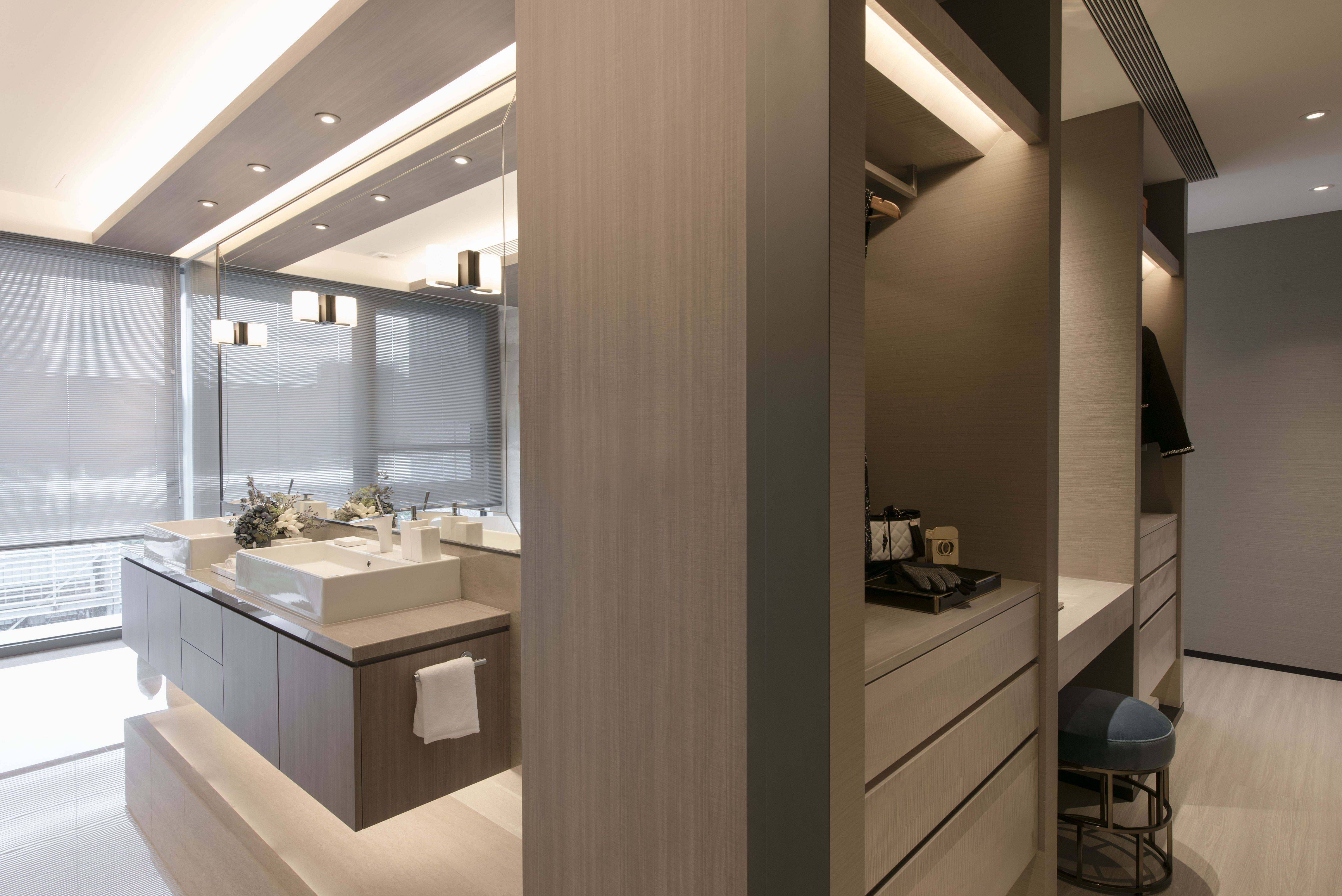 涂料|MM艺术涂料案例丨480㎡简约住宅，回归山水享受纯真自然