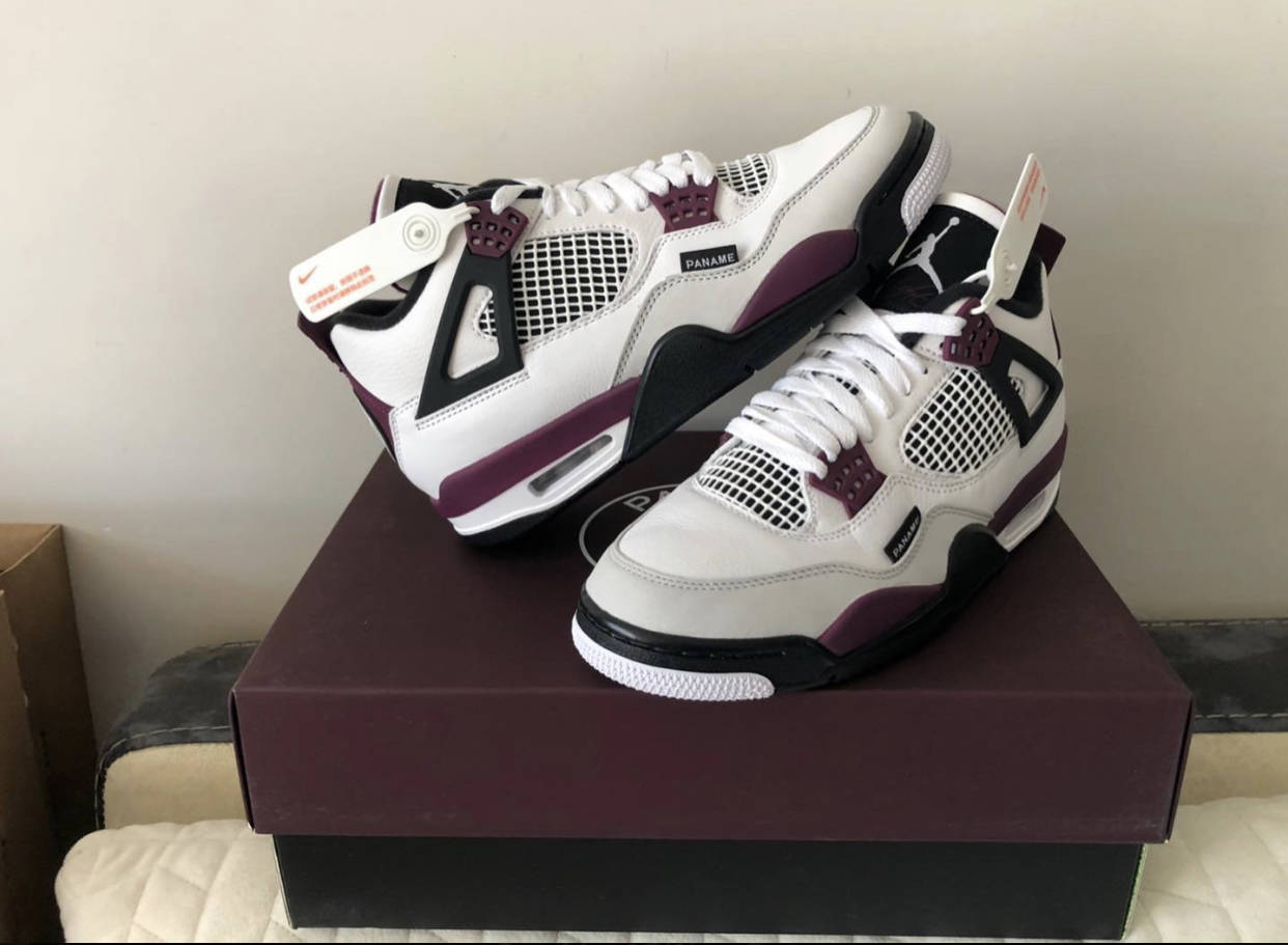 aj4巴黎圣日耳曼airjordan4retropsg大巴黎