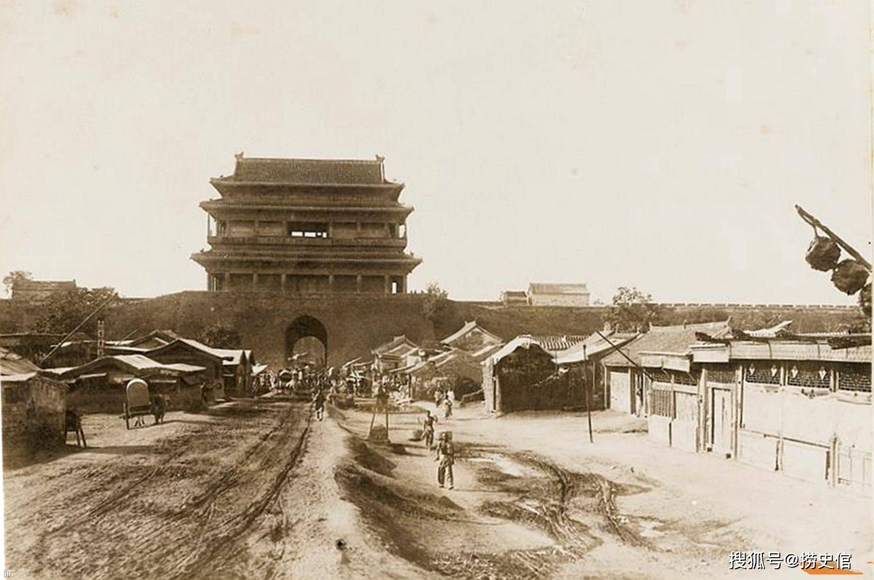 一组清末民初皇城老照片,请北京朋友按图索骥