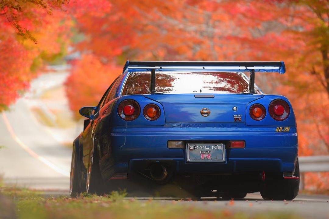 原创skyline系列最后战神gtr34现在看仍然那么美