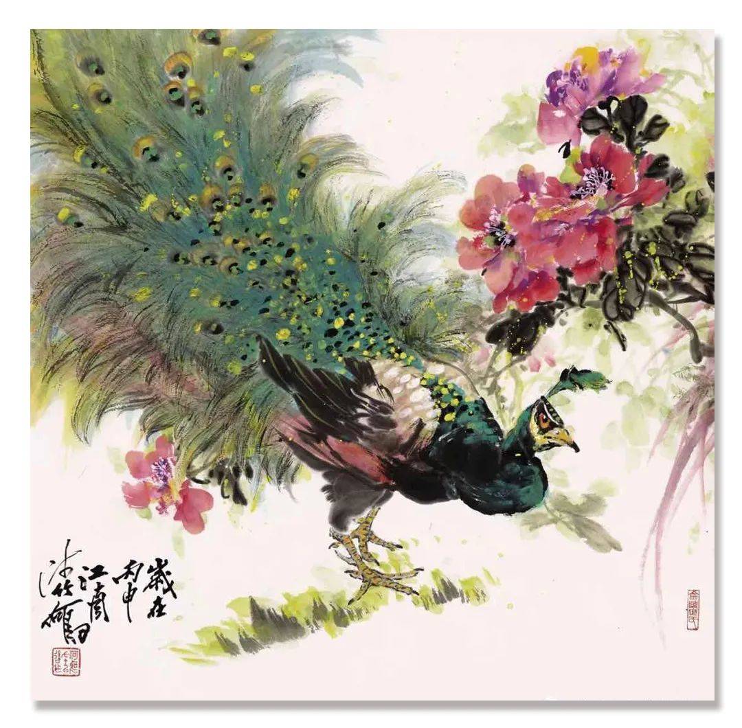 "江苏花鸟画界,我觉得何鸣先生是江苏写意花鸟画家中很突出的一位