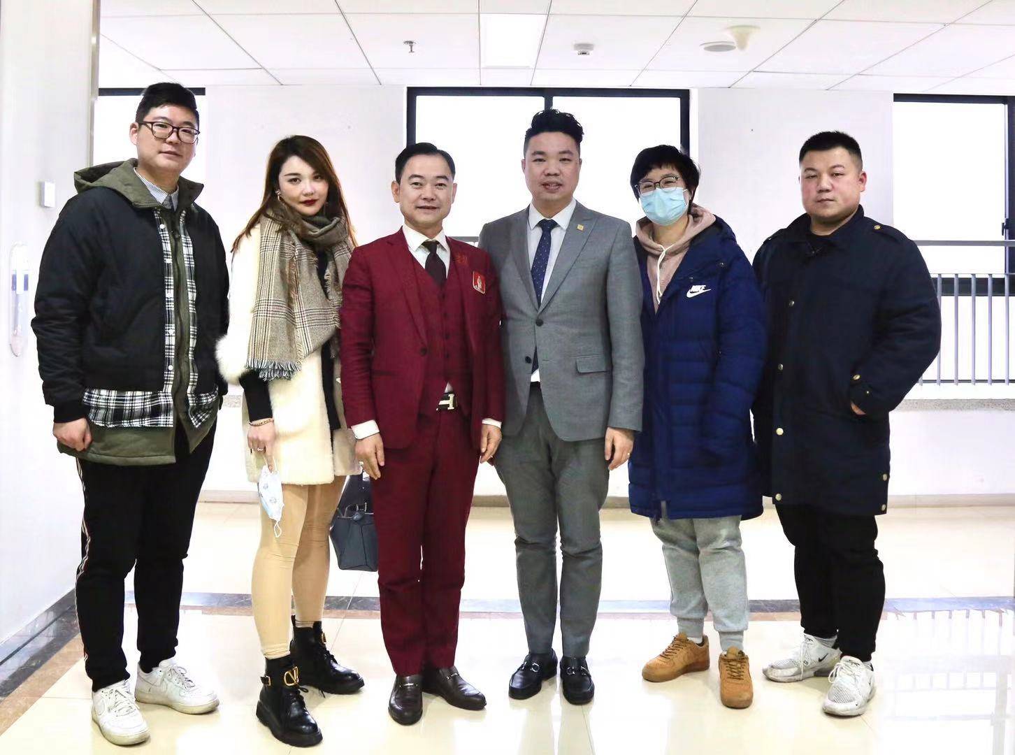 朱增辉会长在与湖南同程生活,中广天泽mcn机构直播部负责人会面时表示