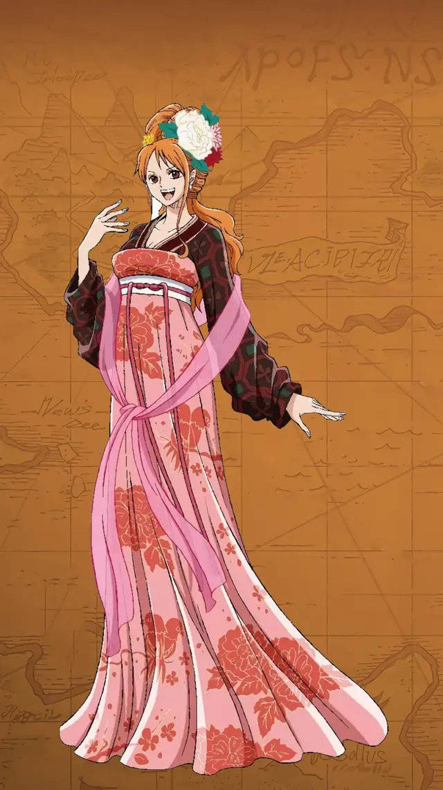 原创古装版海贼草帽团刻画生动细腻罗宾超美布鲁克仿佛身脑分离