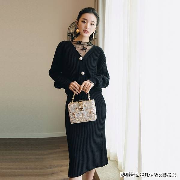 萱客女装搭配撞色高领针织裙各种内涵性的优势