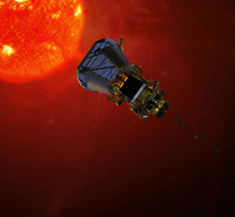 像其他星球一样,有一个坚硬的外壳,帕克号探测器是无法真正实现"登陆"