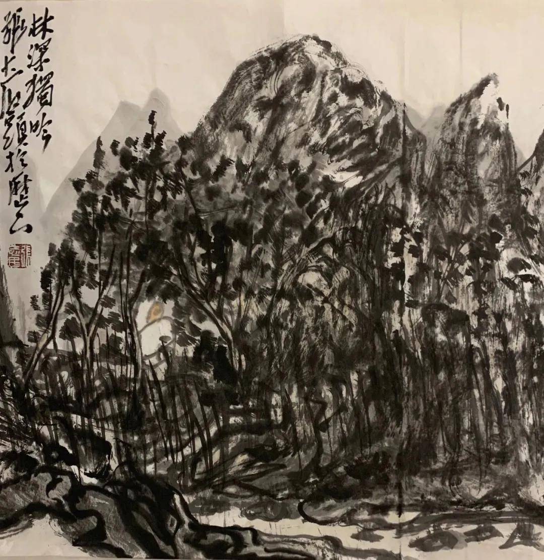 吾师心迹张大石头从北山家园到指墨江山