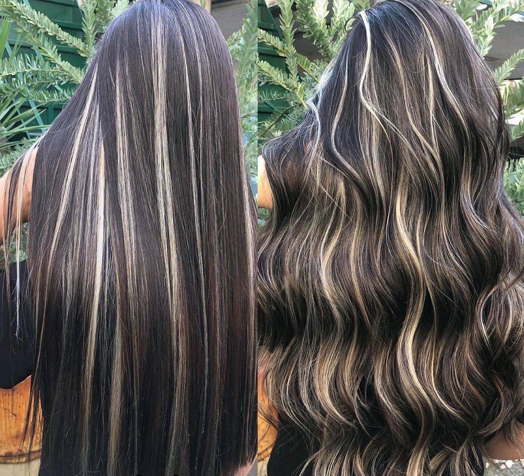 2021流行光线染,立体时尚极具线条感,看完也想试一试_手机搜狐网