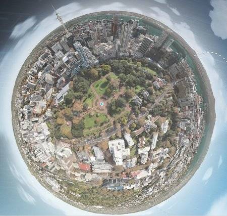 原创1小时教你做360度全景小星球效果图